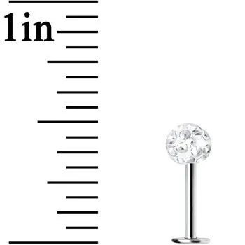 16 Gauge 4mm Clear Crystal Ferido Monroe