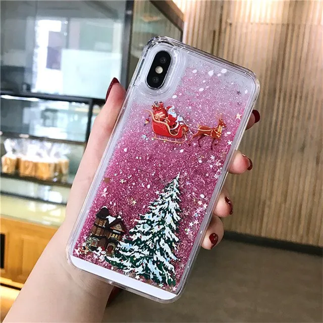 3D Quicksand Liquid Phone Case