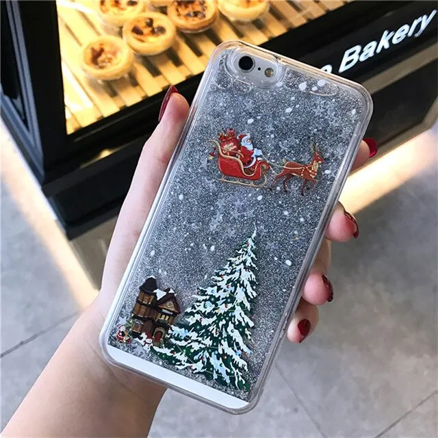 3D Quicksand Liquid Phone Case