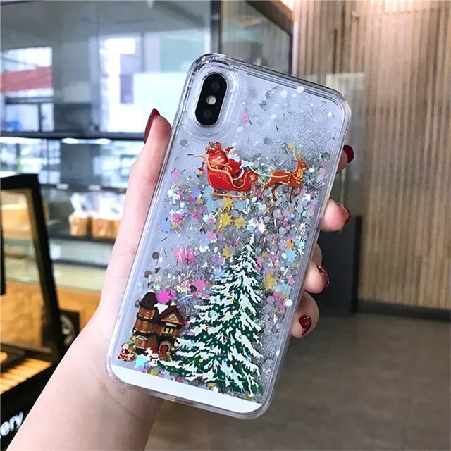 3D Quicksand Liquid Phone Case