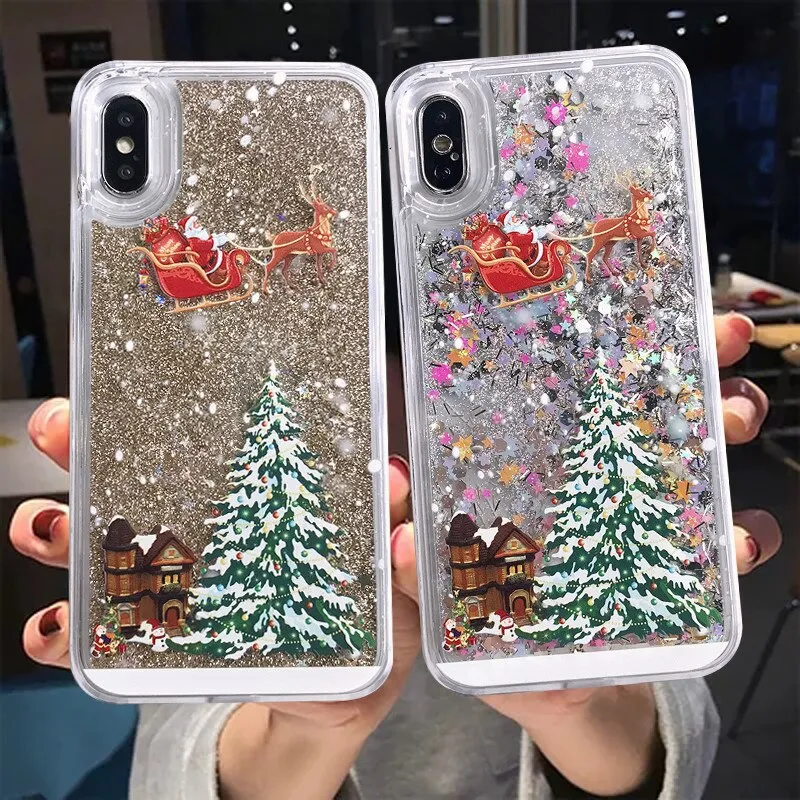 3D Quicksand Liquid Phone Case