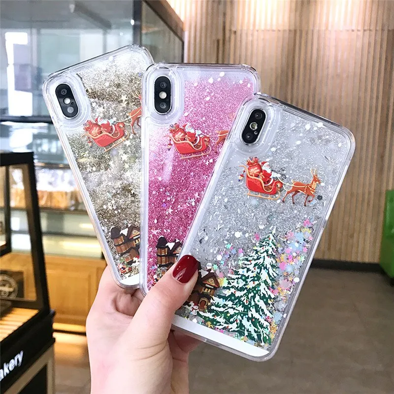 3D Quicksand Liquid Phone Case