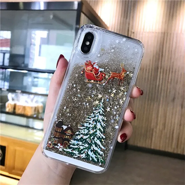 3D Quicksand Liquid Phone Case