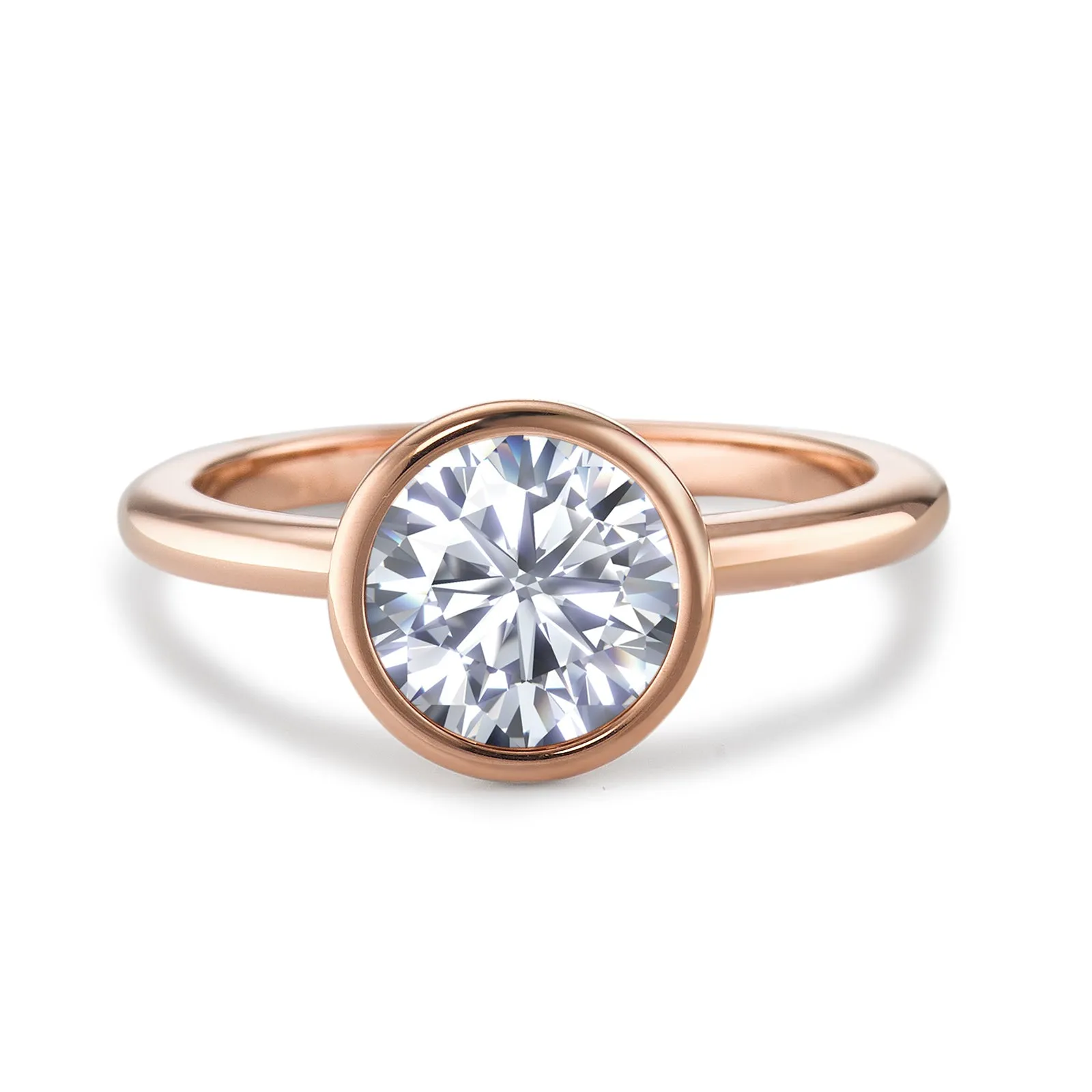 594015 TeNo Joy Ring, Crystal in Rose 9.5mm