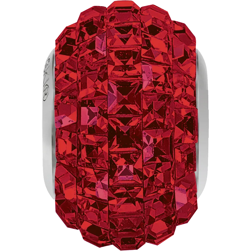 80201 Swarovski BeCharmed Pavé Beads, Xilion Square