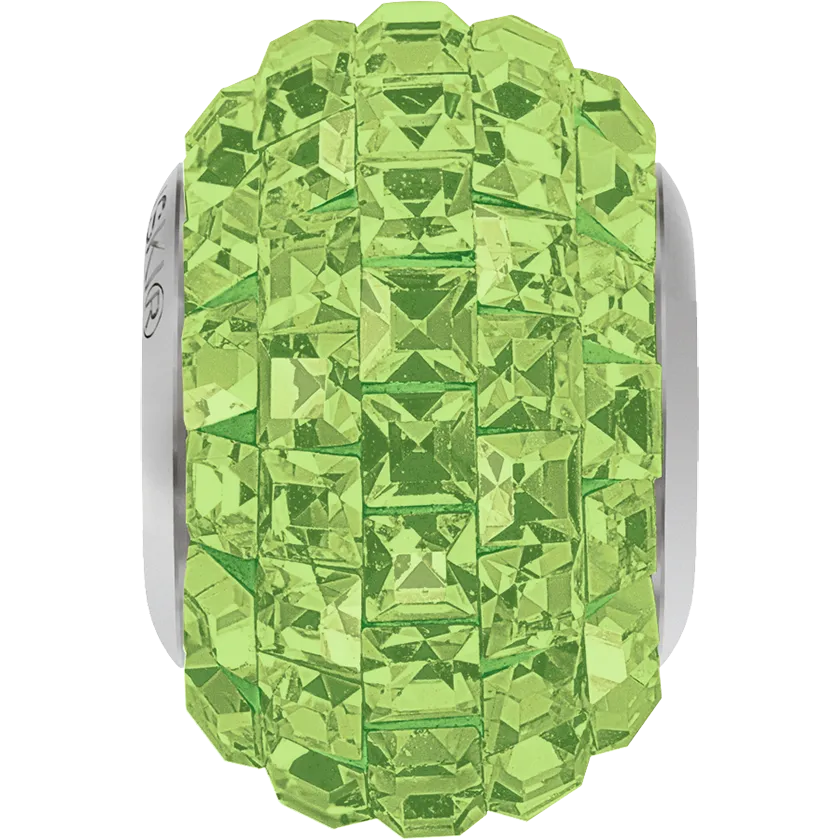 80201 Swarovski BeCharmed Pavé Beads, Xilion Square