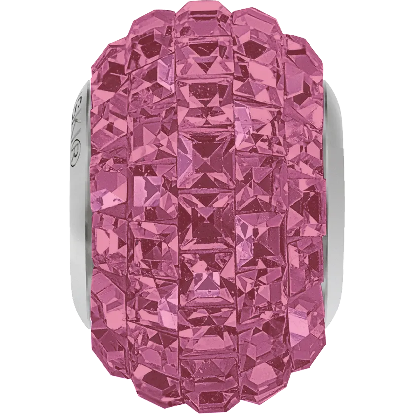 80201 Swarovski BeCharmed Pavé Beads, Xilion Square