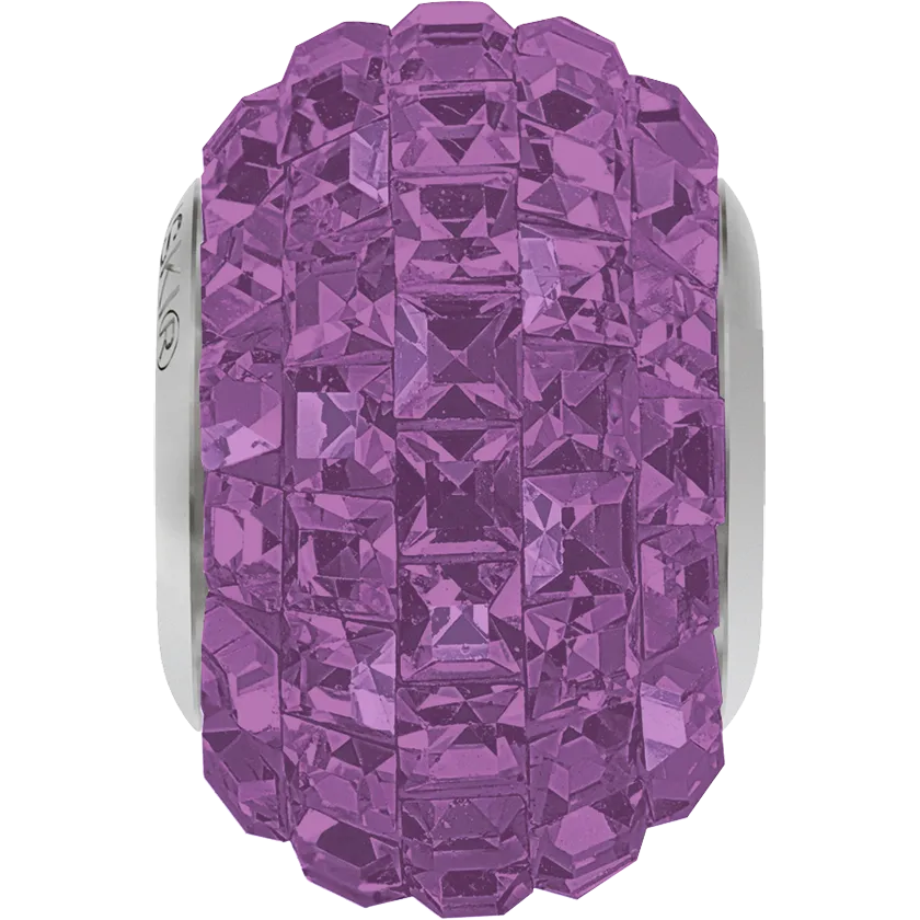80201 Swarovski BeCharmed Pavé Beads, Xilion Square