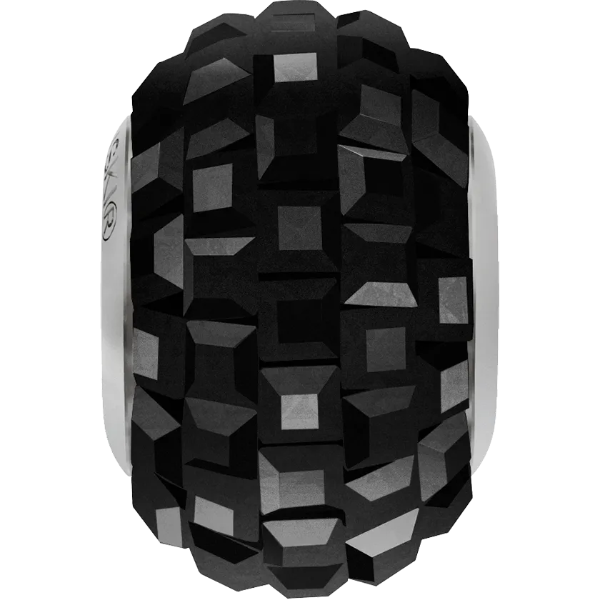 80201 Swarovski BeCharmed Pavé Beads, Xilion Square