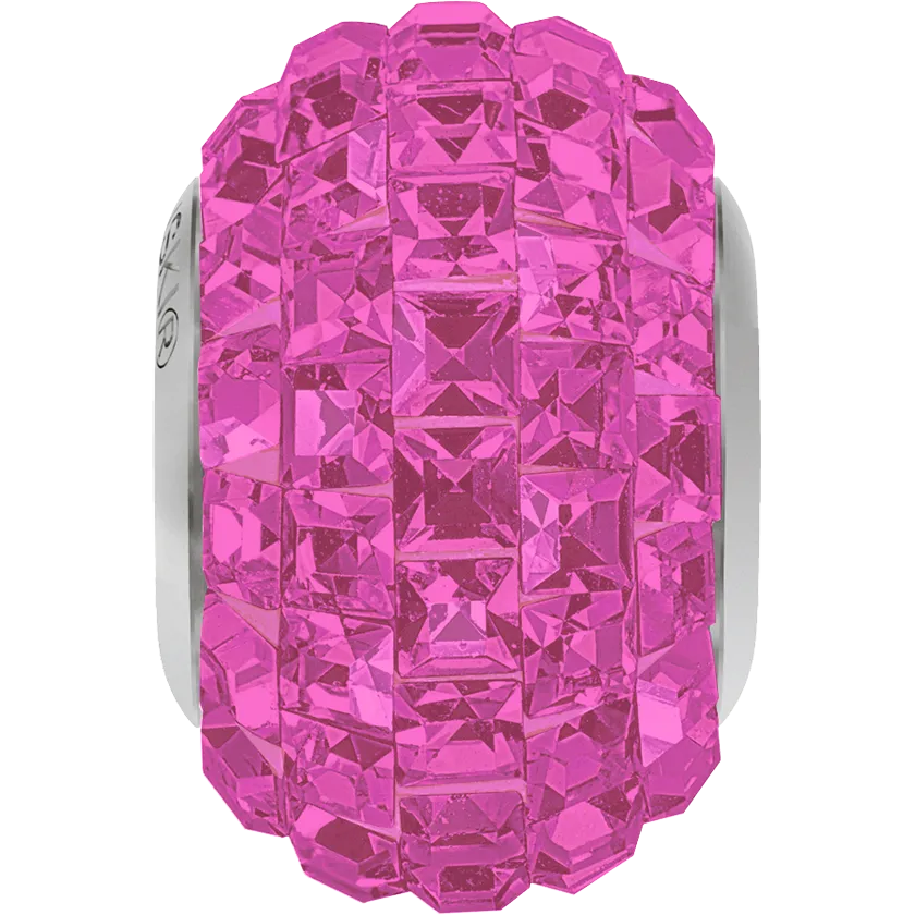 80201 Swarovski BeCharmed Pavé Beads, Xilion Square