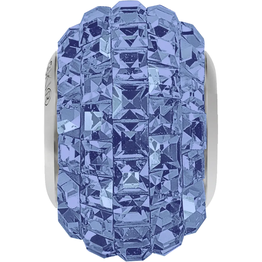 80201 Swarovski BeCharmed Pavé Beads, Xilion Square