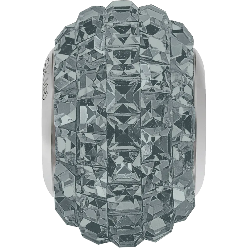 80201 Swarovski BeCharmed Pavé Beads, Xilion Square