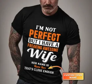 A Freaking Awesome Wife 2D T shirt DT69-1238