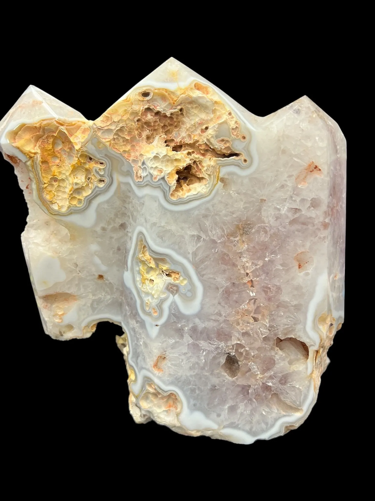 Agate and Quartz Geode - Museum Quality