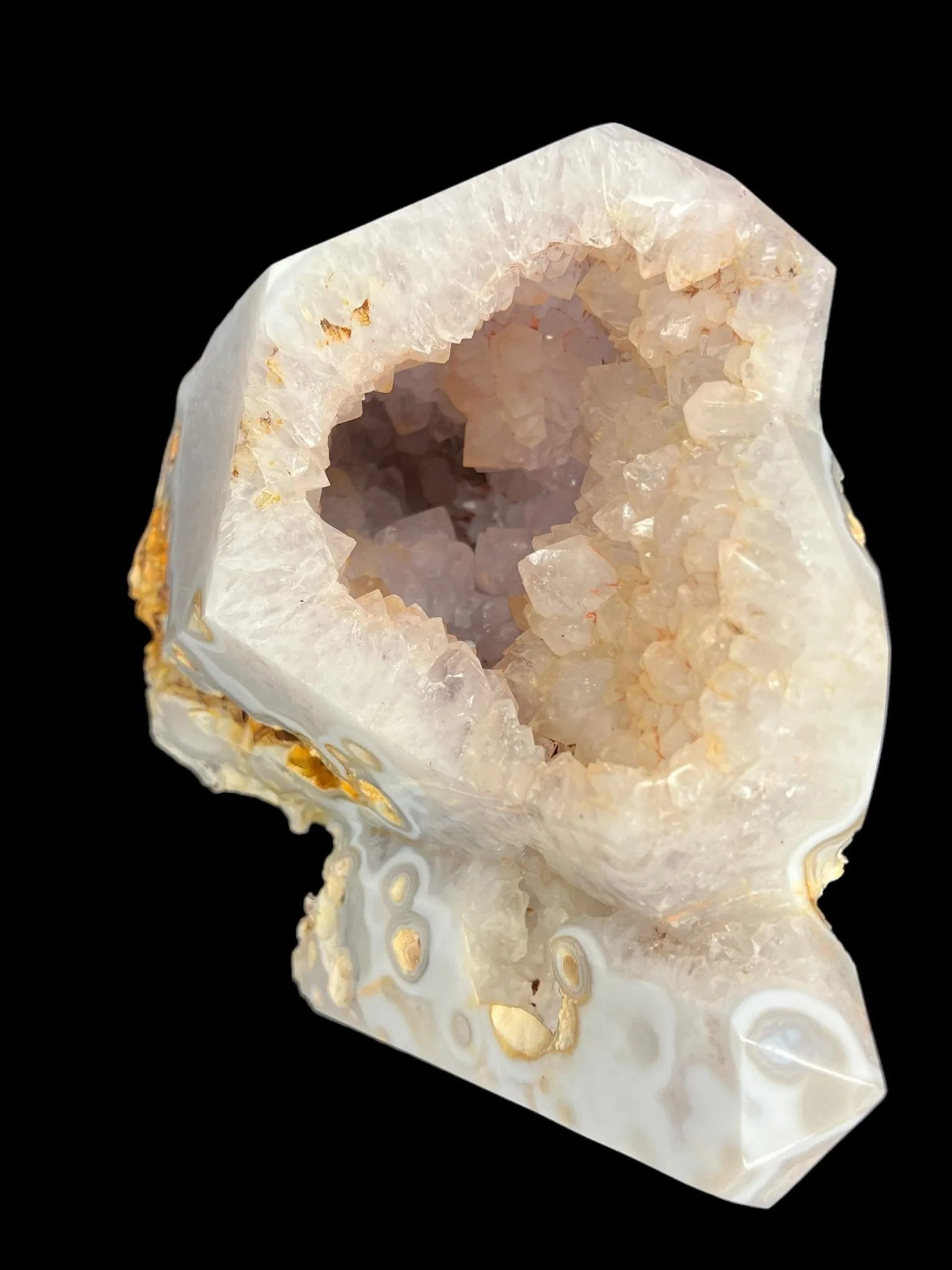 Agate and Quartz Geode - Museum Quality