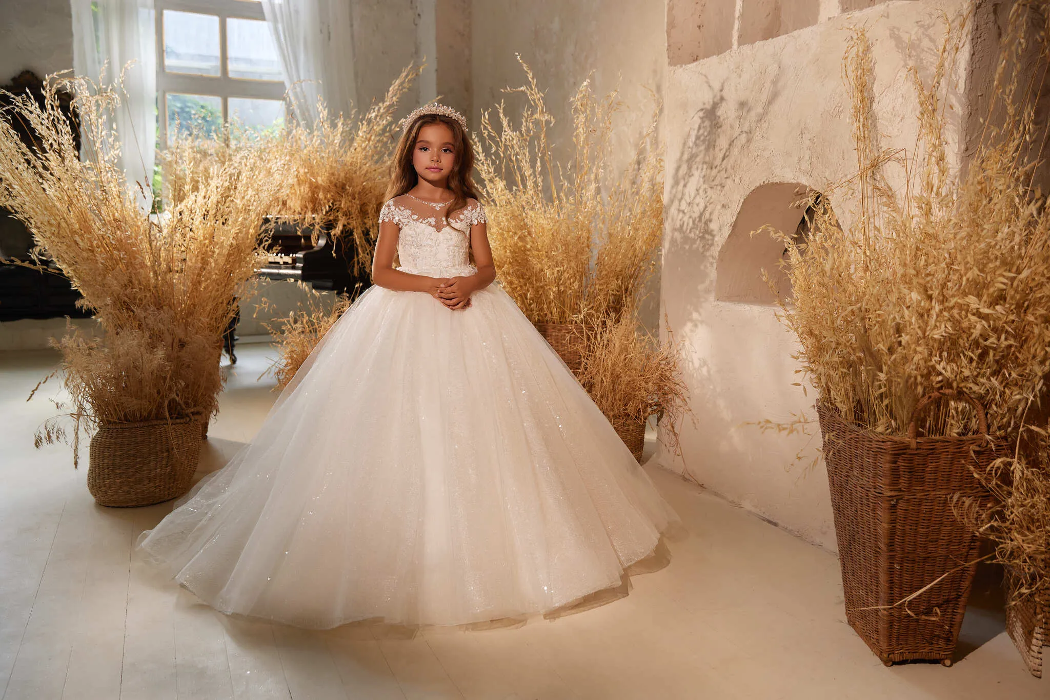 Amelina Flower Girl Dress