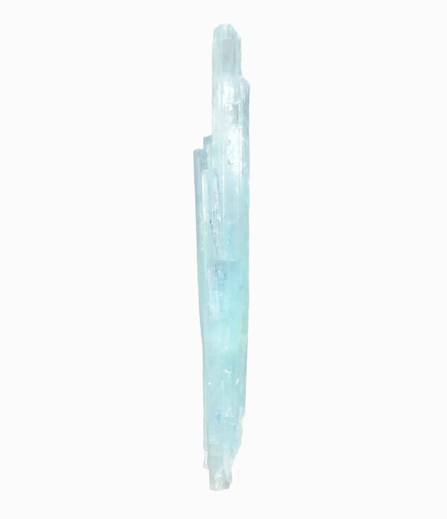 Aquamarine Spray 116.5 gram 7.2 inch Natural Gem Crystal - Pakistan