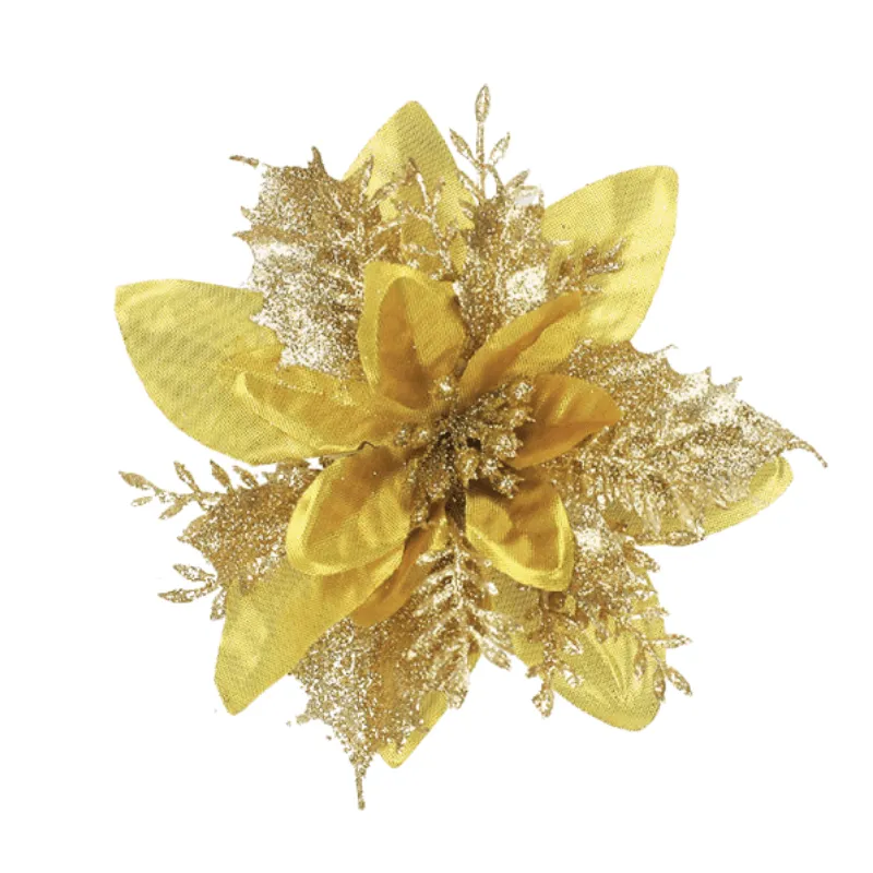 Artificial Flower Ornament – Add Sparkle to Your Holiday Decor