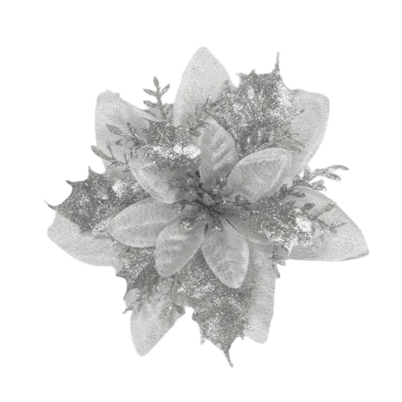 Artificial Flower Ornament – Add Sparkle to Your Holiday Decor