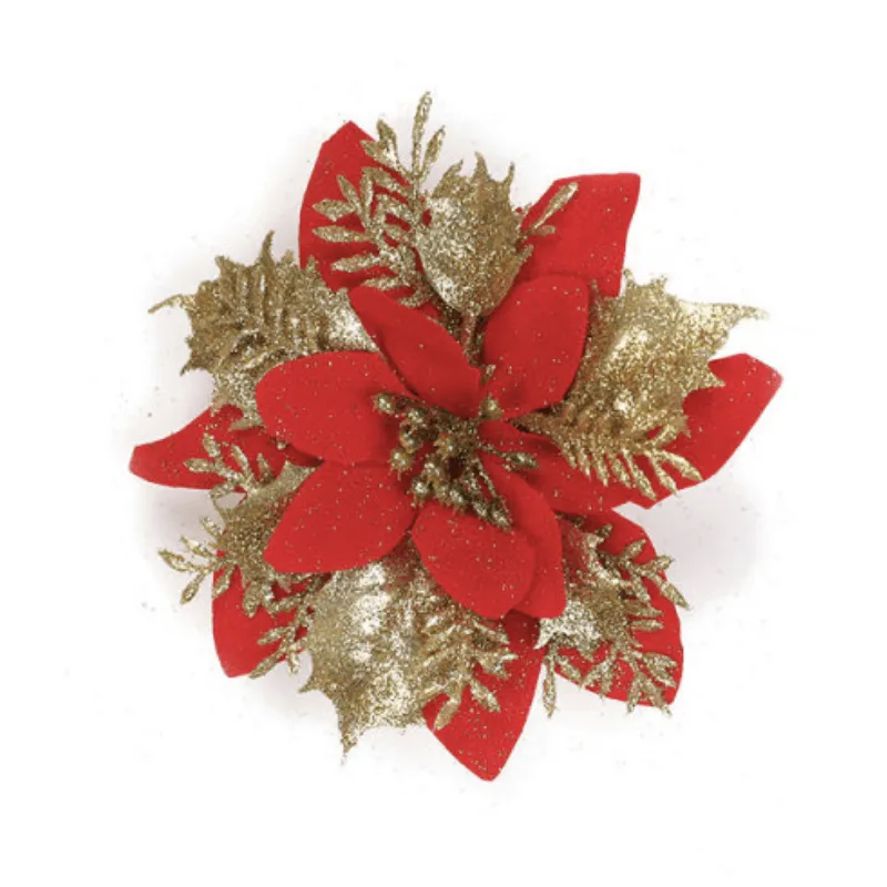 Artificial Flower Ornament – Add Sparkle to Your Holiday Decor