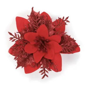 Artificial Flower Ornament – Add Sparkle to Your Holiday Decor