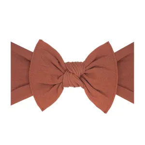 Baby Bling Classic Knot Headband - Clay