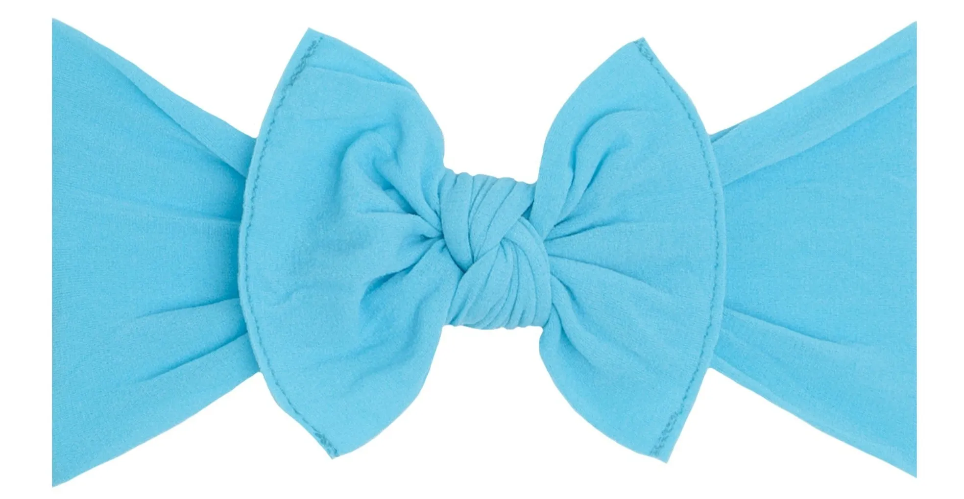 Baby Bling Classic Knot Headband - Neon Blue