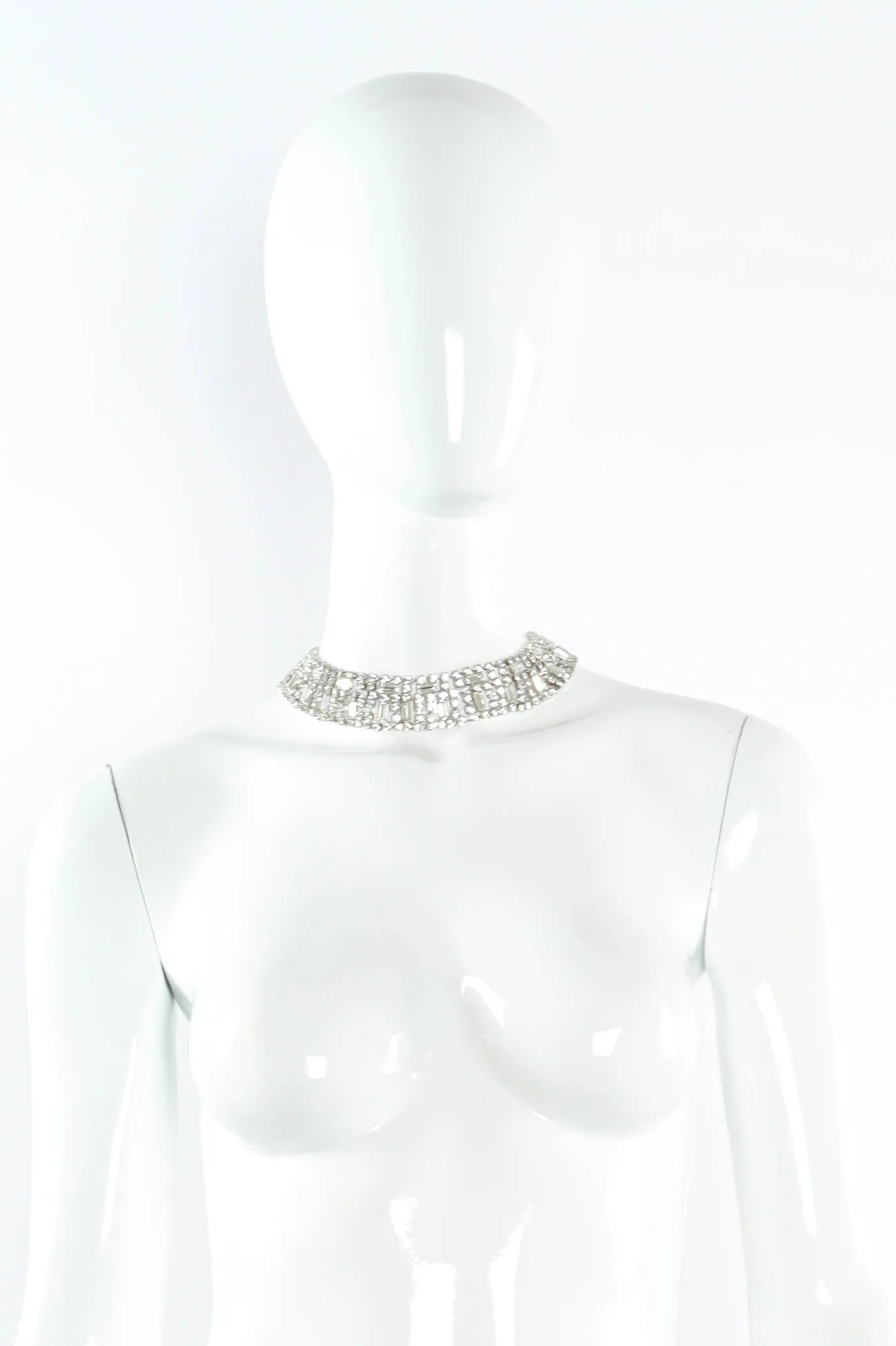 Baguette Crystal Collar