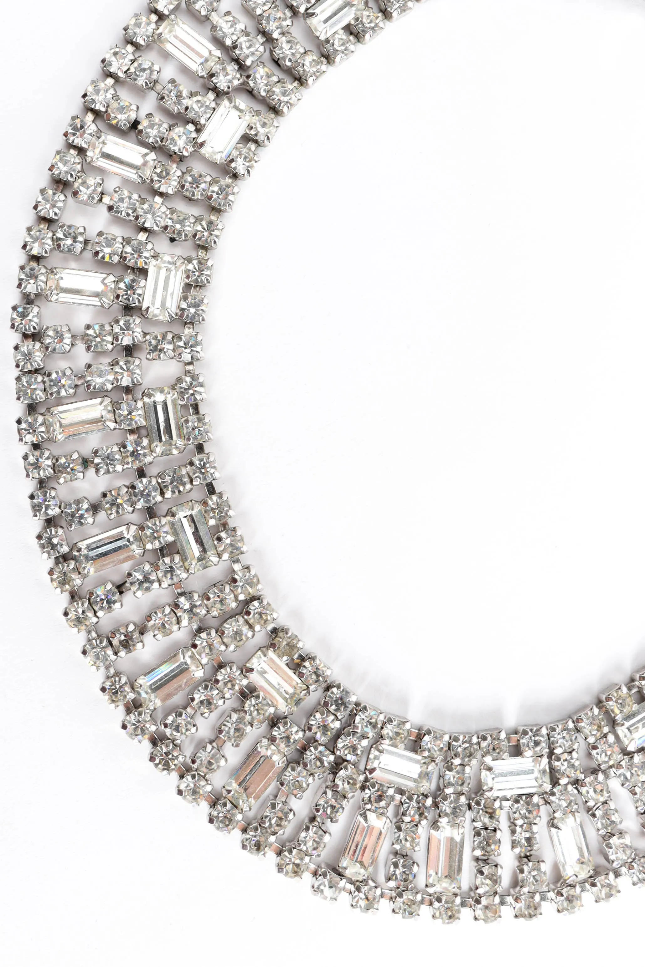 Baguette Crystal Collar