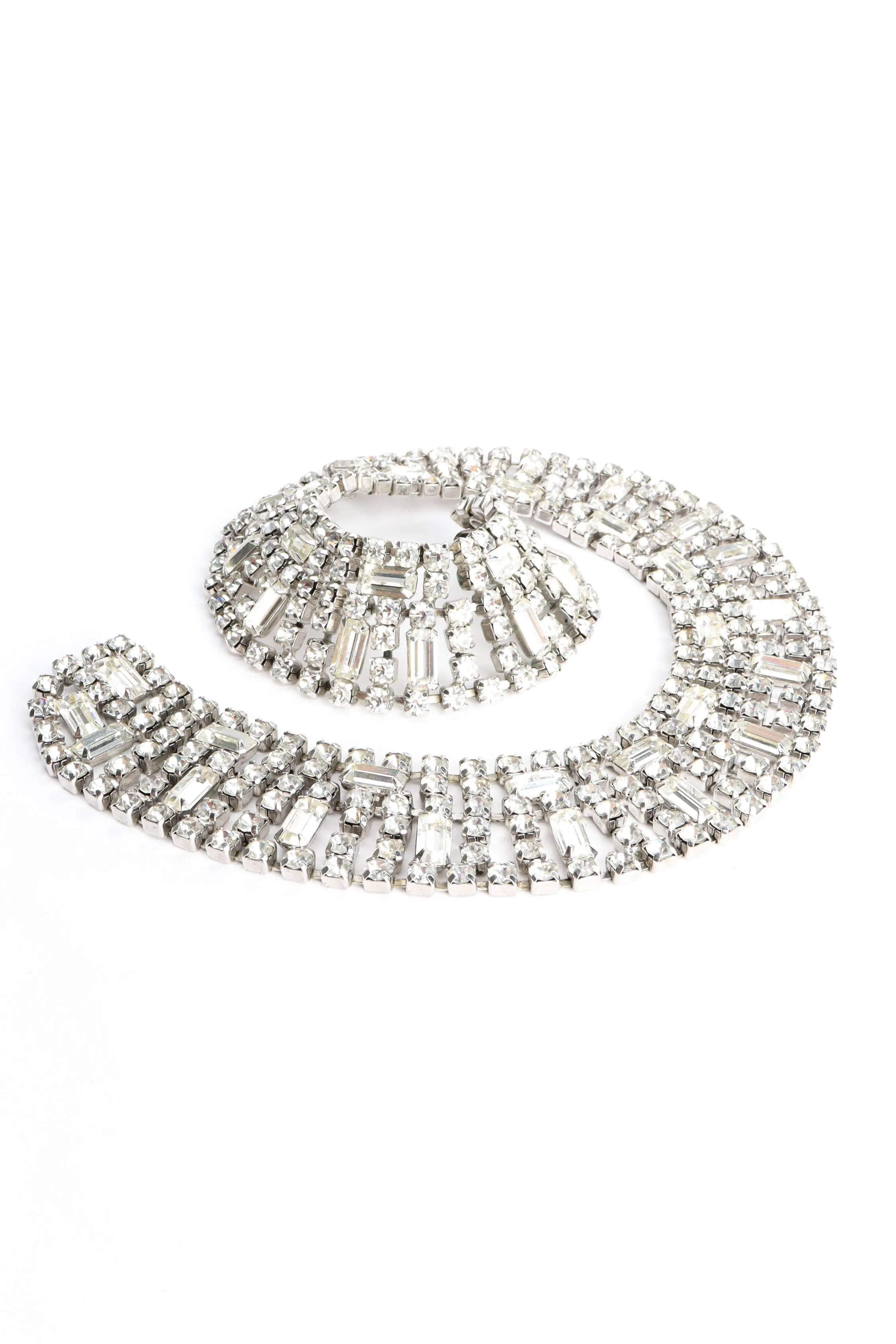 Baguette Crystal Collar