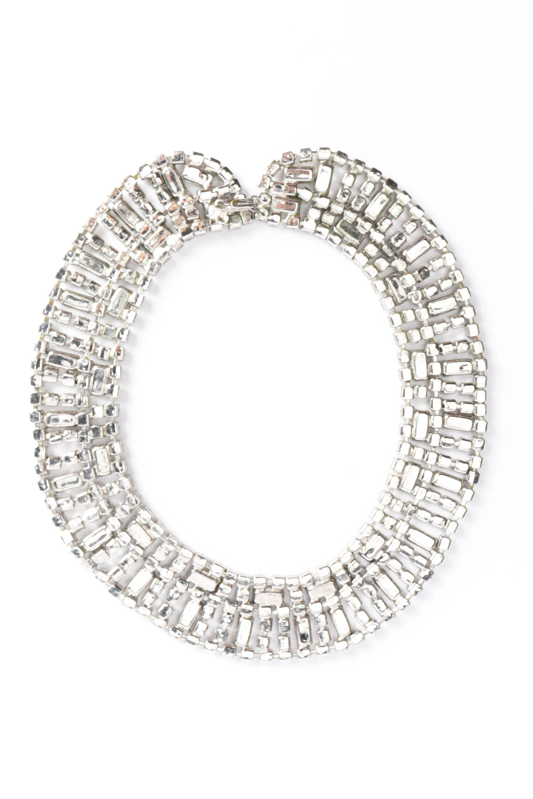Baguette Crystal Collar