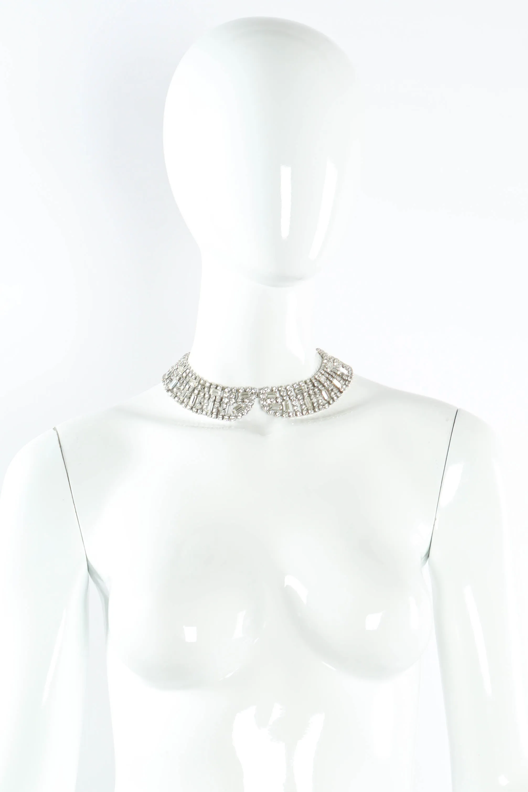 Baguette Crystal Collar