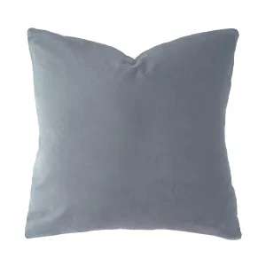 Bambury Velvet Cushion - Square - Steel Blue