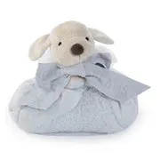 Barefoot Buddy Puppy & Blanket - Blue