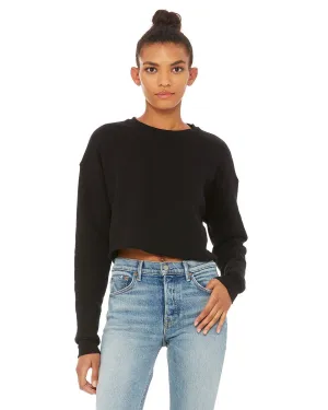 Bella Canvas Ladies Cropped Fleece Crew