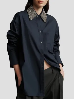 Big Joe with Crystal Collar in Navy