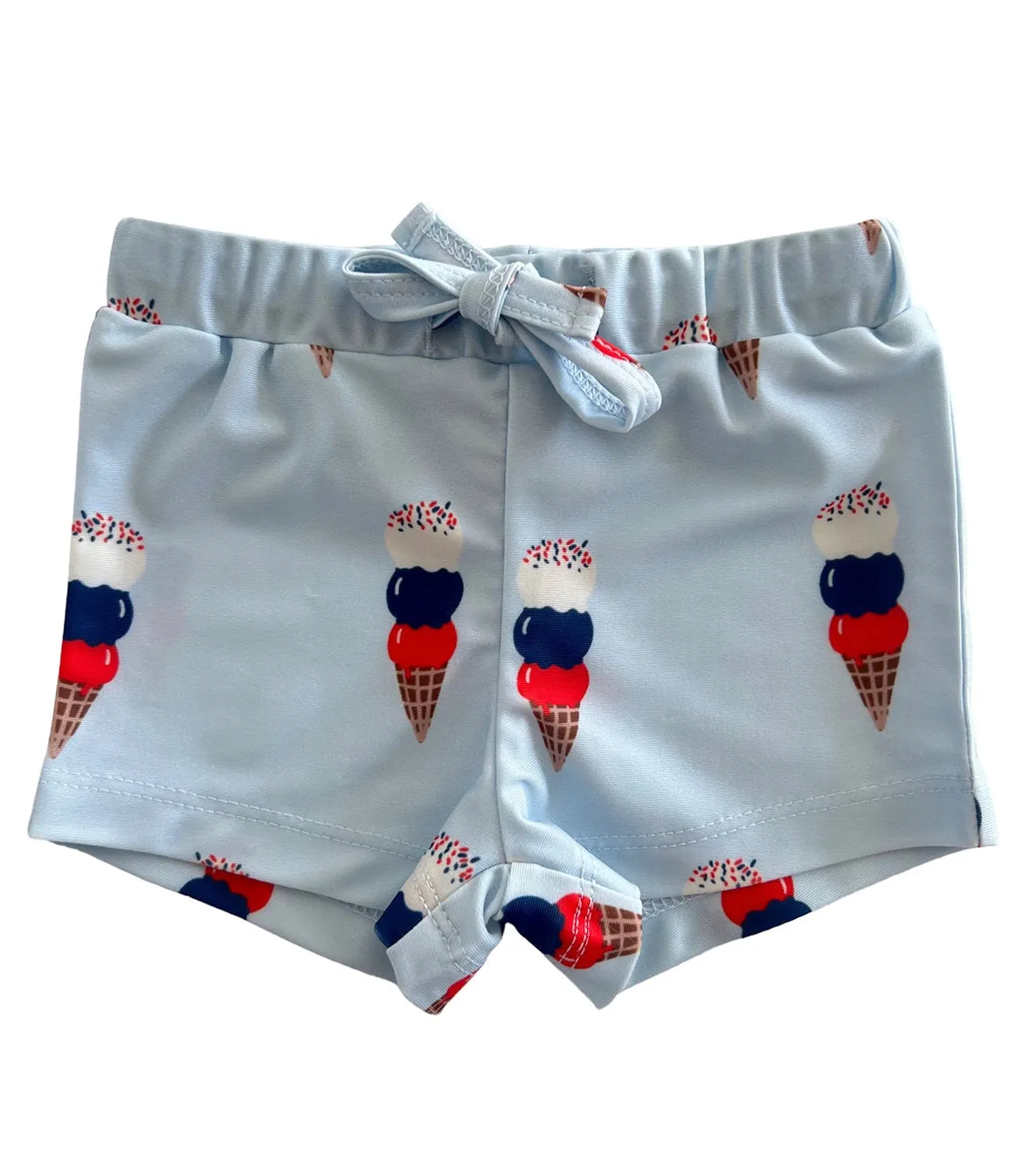 Blue Ice Cream / Riviera Swim Short / Upf 50 