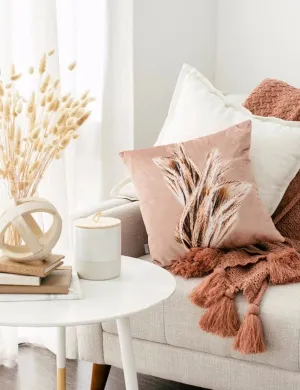 Blush Velvet Wheat Pillow, College Student Gift,Mother's Day Gift, Christmas Gift
