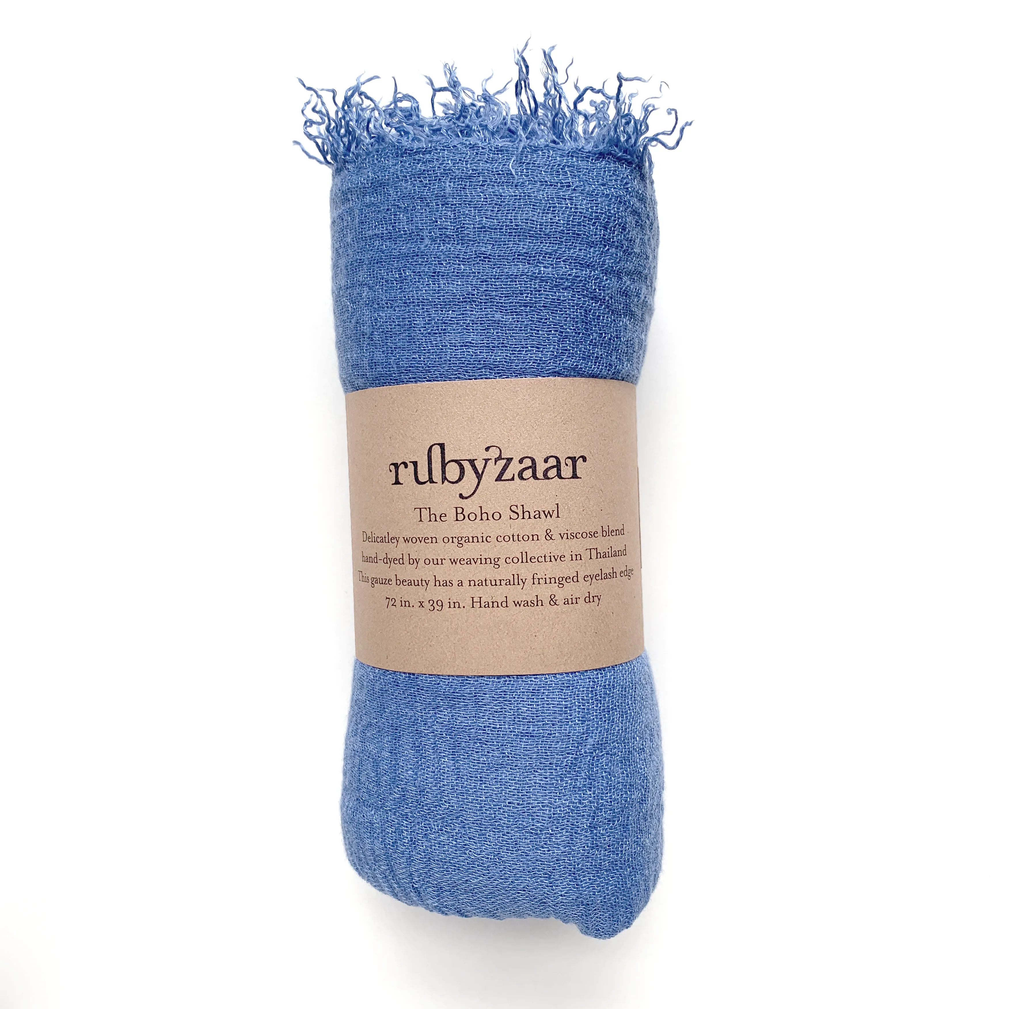 Boho Scarf, Cornflower