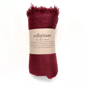 Boho Scarf, Oxblood