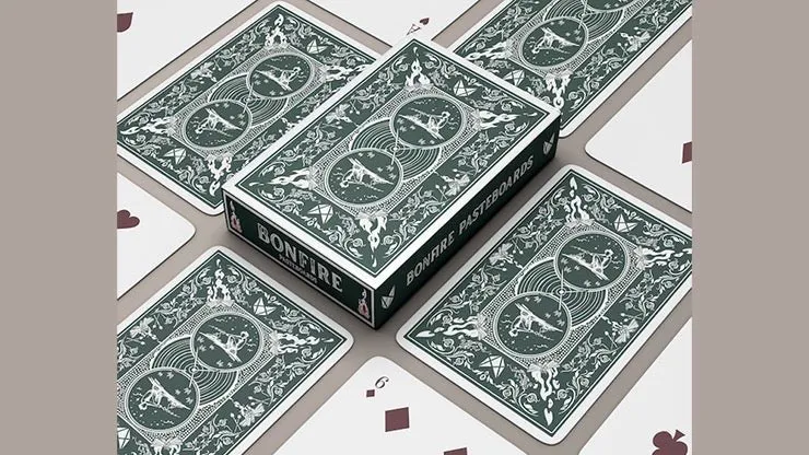 Bonfires Red (includes Card Magic Course) by Adam Wilber and Vulpine