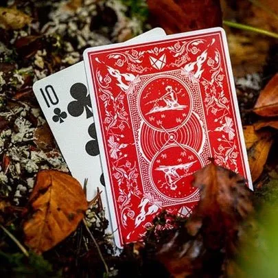 Bonfires Red (includes Card Magic Course) by Adam Wilber and Vulpine