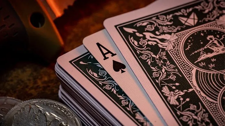 Bonfires Red (includes Card Magic Course) by Adam Wilber and Vulpine