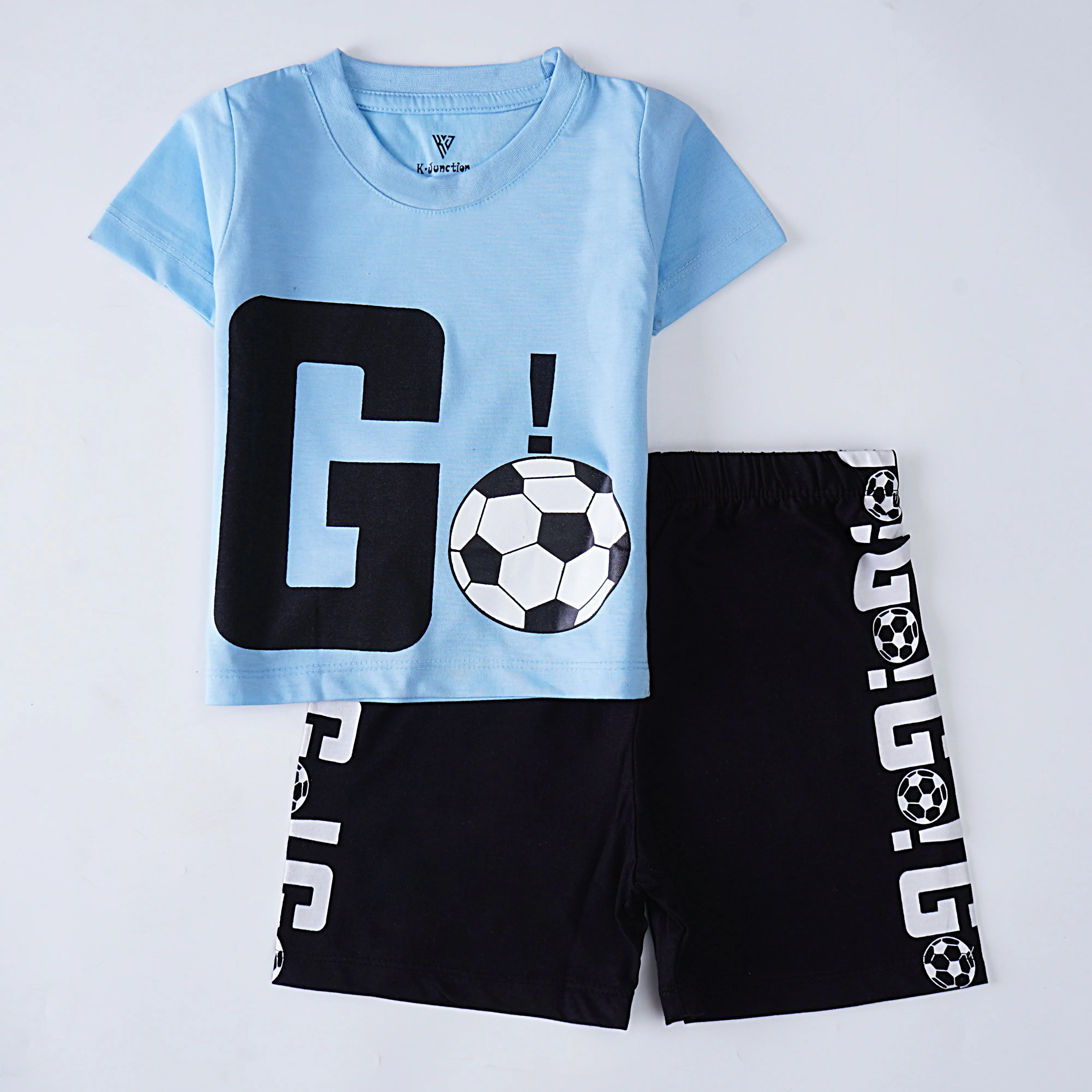 Boys Half Sleeves 2 Piece Suit
