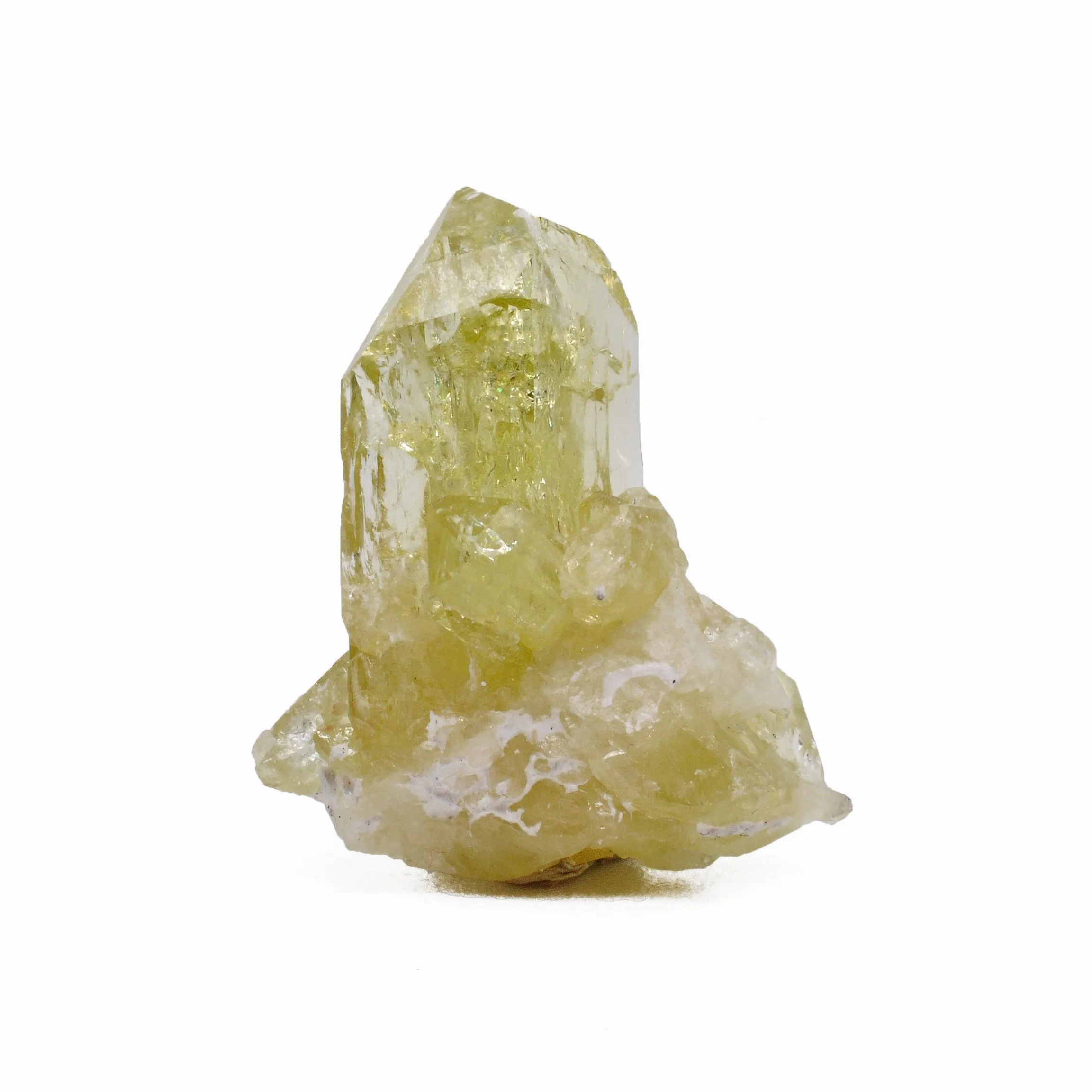 Brazilianite Natural Gem Crystal Specimen-Brazil