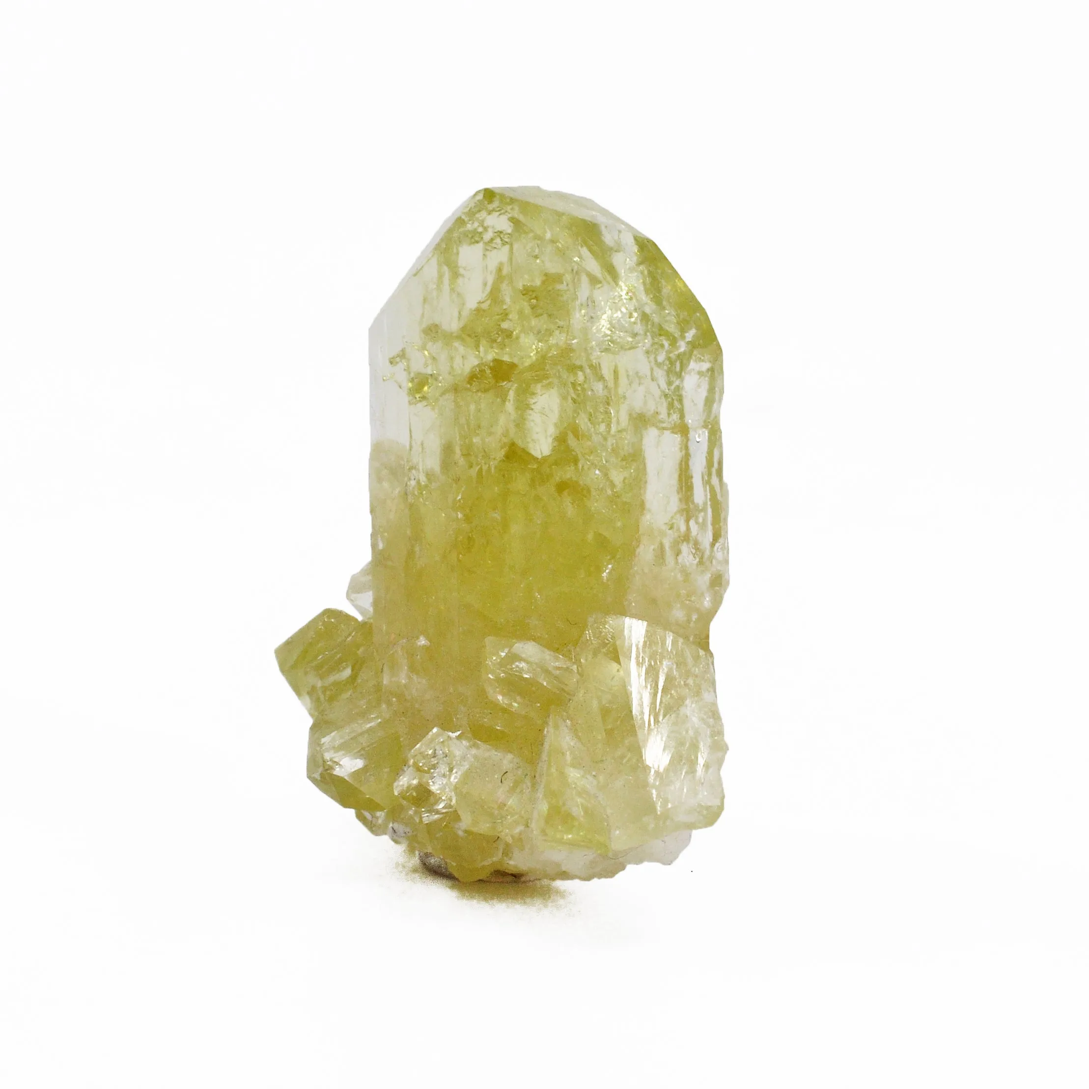 Brazilianite Natural Gem Crystal Specimen-Brazil