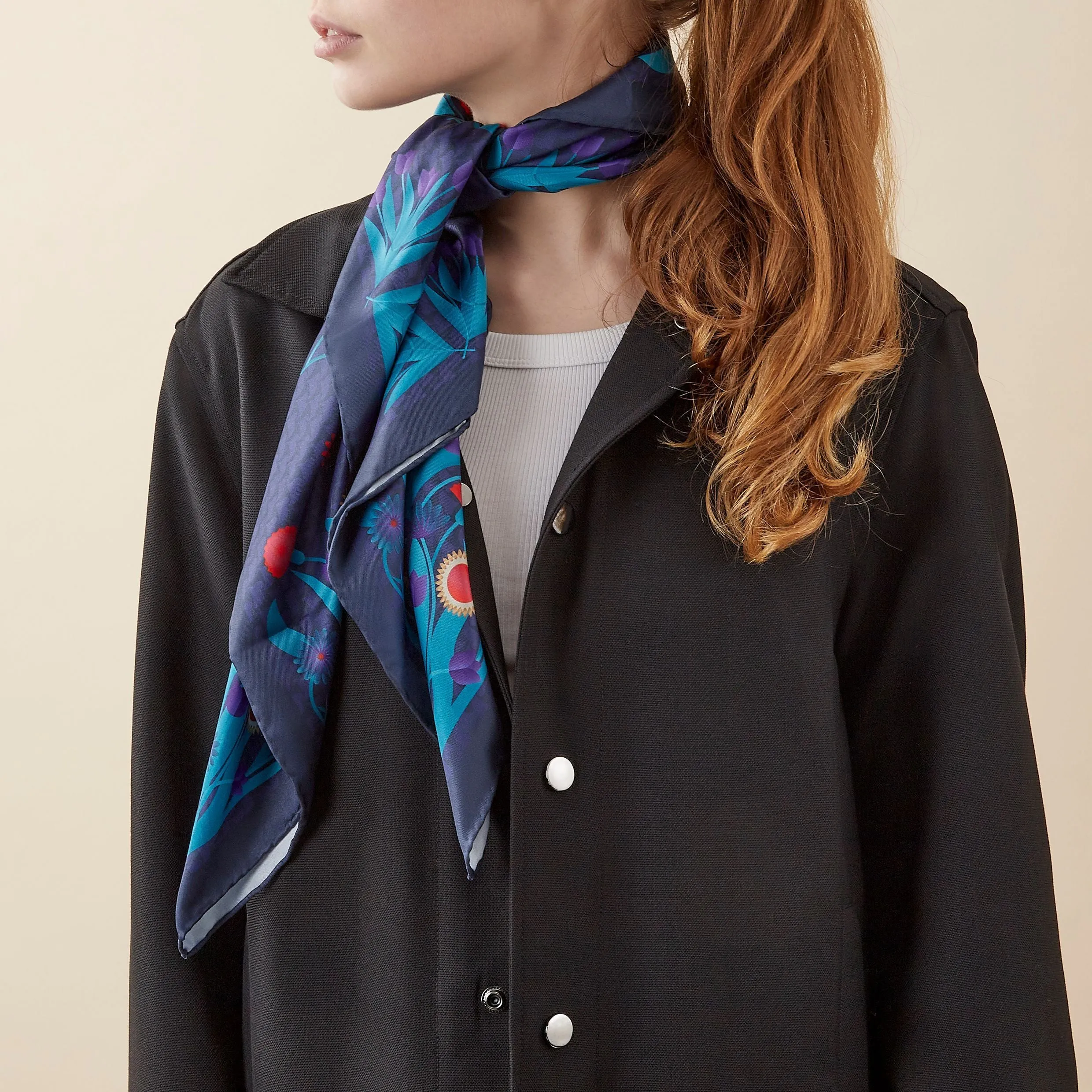CACHAREL CFL437N - Scarf Astrid Navy