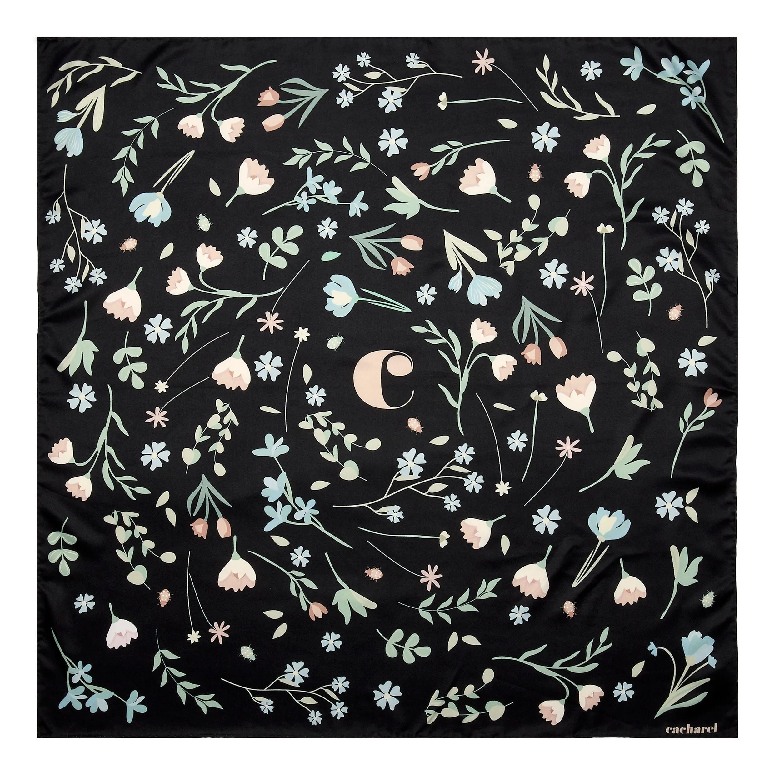 CACHAREL CFM438A - Scarf Ambre Black
