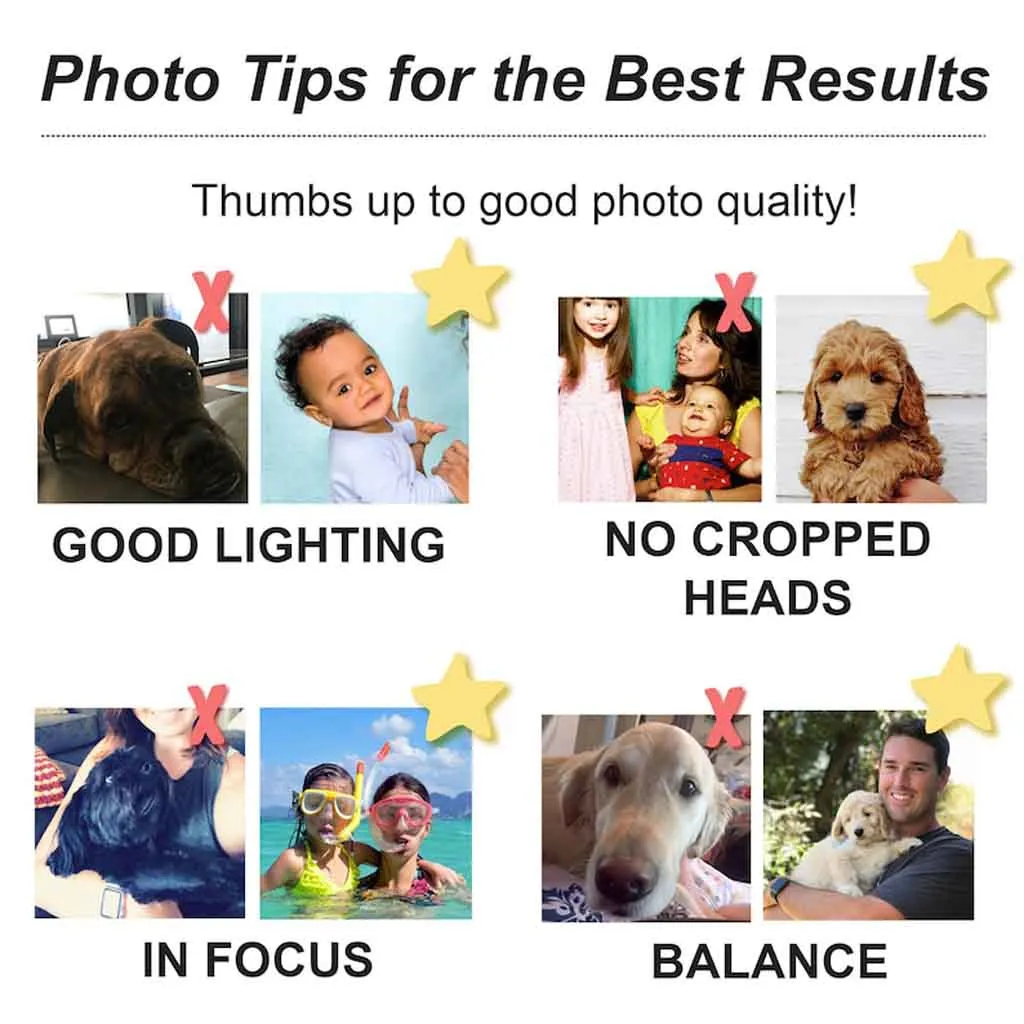 Cartoon Photo Effect Socks, Funny Photo Collage Socks