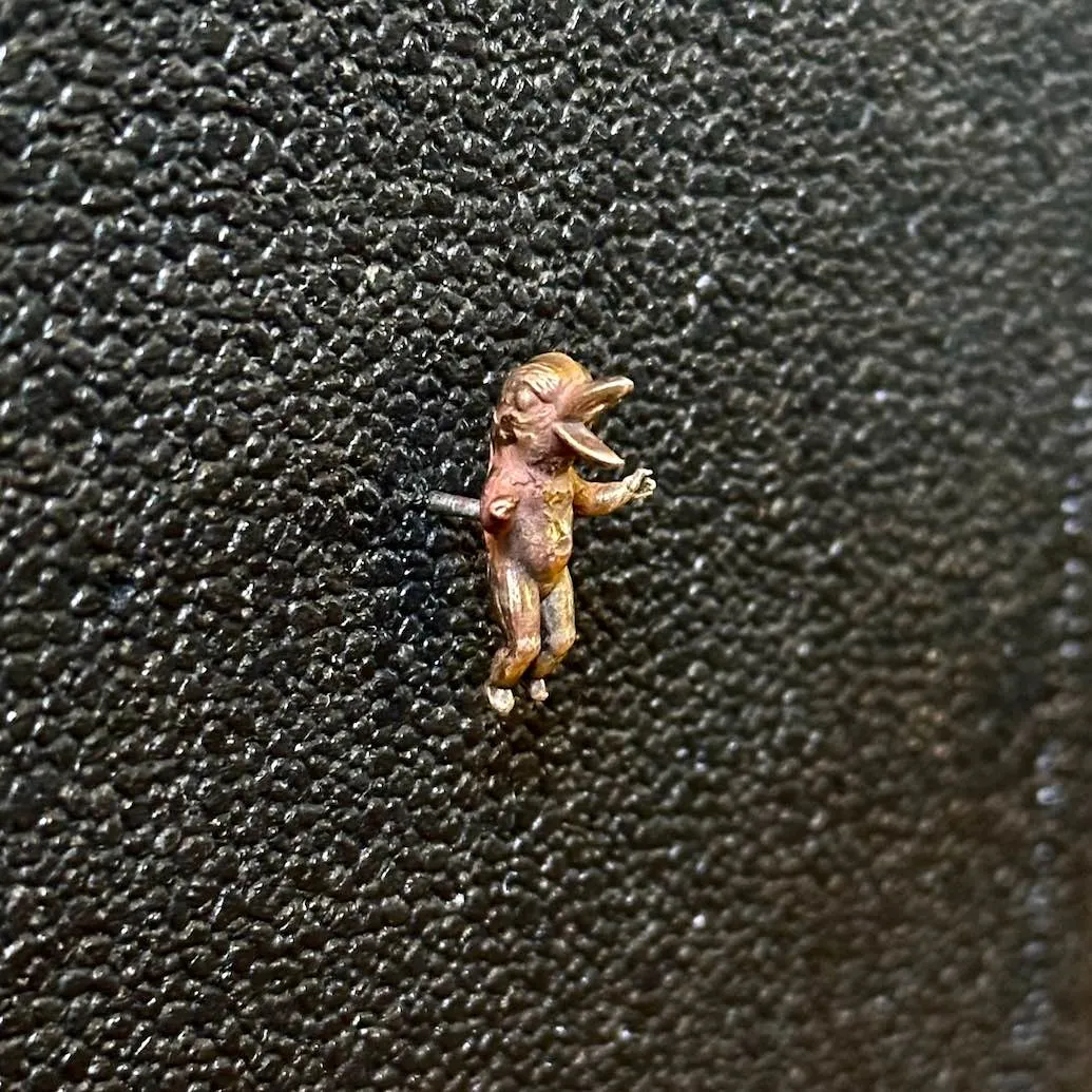 Cast Bronze Pin by Allegory Gallery — Chimera Baby